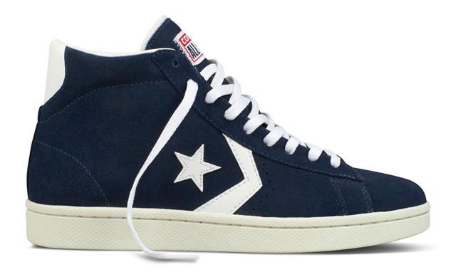Converse Pro Leather Navy White