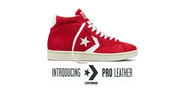 Converse Pro Leather Roja