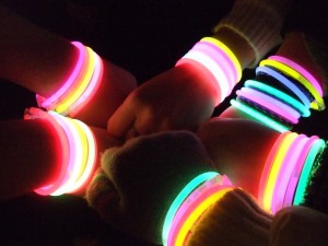 pulseras fluorescentes